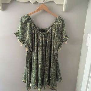Anthropologie Green NAT Natalie Martin Dress/Tunic